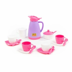 Alice Child's Utensils Set for 4 persons (Pretty Pink), Article No. 40626