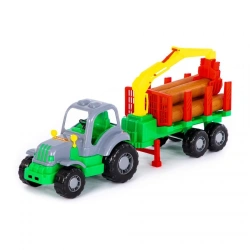 "Silach", tractor with semi-trailer forestry truck, item 45041