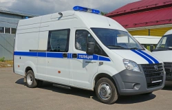 Automobiles of operational services of N1GN type, GNUAPS modification, based on GAZ A31R33, A32R33, A31R32, A32R32, A31R35, A32R