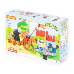Maxi Constructor - "Castle" (58 elements) (in a box), article 77653