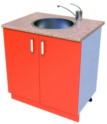 Kitchen table-bench KS-28 (sink 800)