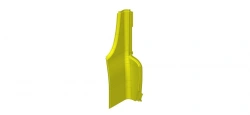 Interior lower rear partition panel