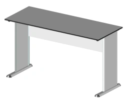 Laboratory table UNIKA C 1500 from a set of furniture for clinical diagnostic laboratories according to TU 9452-013-13305037-201