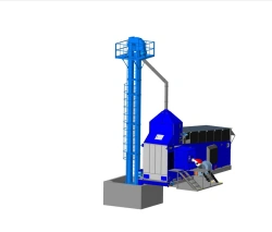 Mobile grain dryer of conveyor type SU-15 RLM