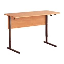 Double height adjustable pupil's table type II No. 5-7