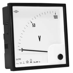 Microammeter, milliammeter, ammeter and panel voltmeter: version Ts42703