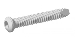 Locking screws Ø 5.0 mm, 30 to 90 mm long, 2 mm pitch, item 644.0XX