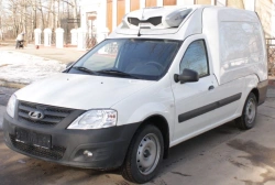 Vehicle for the transport of foodstuffs, type LRGSN, modification LRGS0E-03, category N1, on the basis of a transport vehicle