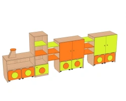 Toy Wall "Steam Engine" children's SI-P2