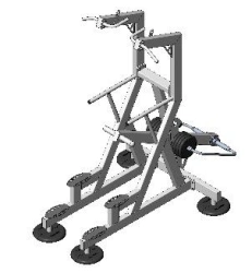 Apparatus AKS 413 Pull-up and push-up on bars with counterweight