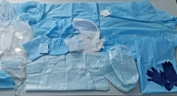 Medical single-use non-sterile clothing set "KAMI" by TU 32.50.50-003-74579978-2020