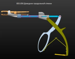 Longitudinal tie rod closer, article no. 855.050