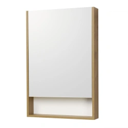 Mirror cabinet Aquaton Scandi 55 white, oak rustic 1A252102SDZ901.A252.1.02S.DZ9.0