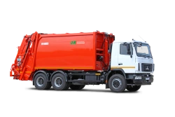 Rear-loading rubbish truck KO-440M20, type KO-440M20, base chassis: MAZ-6312C3, MAZ-6312C5