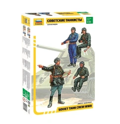 Assembled model "Soviet tankers"