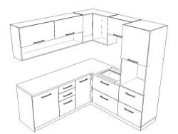 Kitchen furniture set
