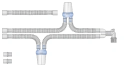 Respiratory devices for joint use with anaesthetic and resuscitation equipment, version: p