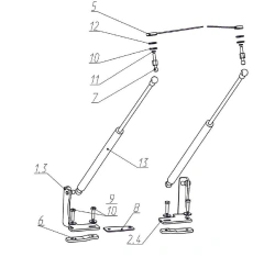 Smooth bonnet lifting device for KIA SPORTAGE (2016-)
