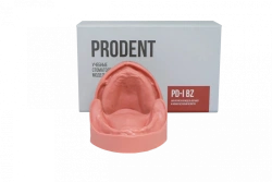 Dental model of edentulous mandible with undercuts PD-I BZ