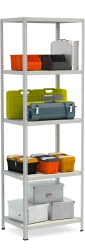 Metal shelf reinforced shelving unit model STF Shelf 755-2.2