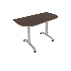 Tables on a metal frame of series Mobile System (Mobile System)