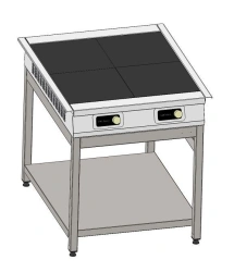 Electric induction cooker PEI-4 island, "NEW ENERGY" trade mark