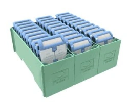 Pencil case for medicines "Tabletnitsa-"KRONT" and cassette (stand) for storage of pencil cases "Cassette-"KRONT" according to T