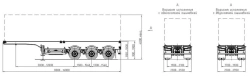 Semitrailer SAV 931803K1...K7 (suspension: spring, service brake system with ABS)