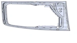 Right inner door panel A9607224910