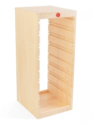 Play shelving unit 930x370 / Igroteca storage system