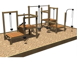 Complex for playing with sand