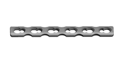Reconstructive plate (straight) with angular stability, article no. 90.07.XX