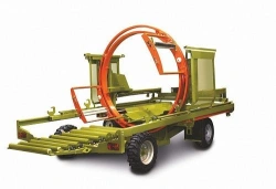 Bale wrapper SW 120, 80 bales/hour capacity