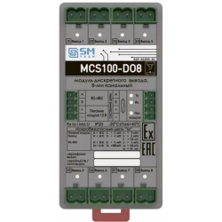 Discrete output module, 8-channel MCS100-DO8