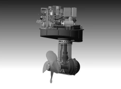 DRK 2500H propeller steering column