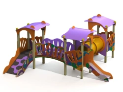 DIK 3.251 Children's graffiti play complex H=700 mm