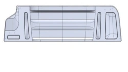 Rear roof panel A9606576909