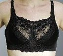 Bra for fixation of breast exoprosthesis, LF-29k
