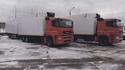 Trucks with diesel engine, types: 5796K4 (on chassis KAMAZ-62208-S5)