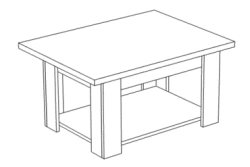 FRIDOM Coffee table, Art. FSJ 01