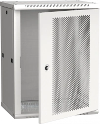 LWR3-18U64-PF ITK Cabinet LINEA W 18U 600x450 mm perforated door, RAL7035