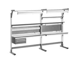 Industrial furniture, including antistatic (ESD), series "Alliance", Viking: AL/D, additional workplace (set, in a t