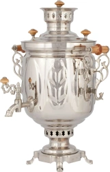 Samovar roaster 5 litre Jar nickel plated