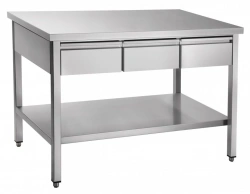 Table with wall-mounted drawer STN-7-2