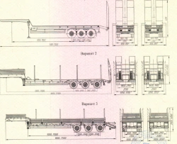 Semitrailer of heavy truck, brand UST, type 946512, modification 946512-000C3??-??, manufactured according to TU 4525-049-538384