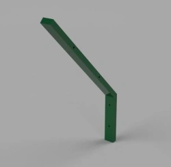L-bracket for PBB d=500-600mm Zn in PP