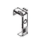 Suspension for system unit. Line" furniture set