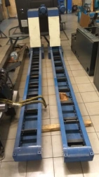 Conveyors: TOC (chip conveyor) of belt - scraper type