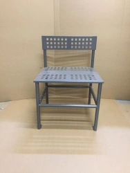 Seating furniture, mainly with metal frame: chair