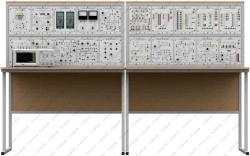Set of training equipment on electronics and circuitry